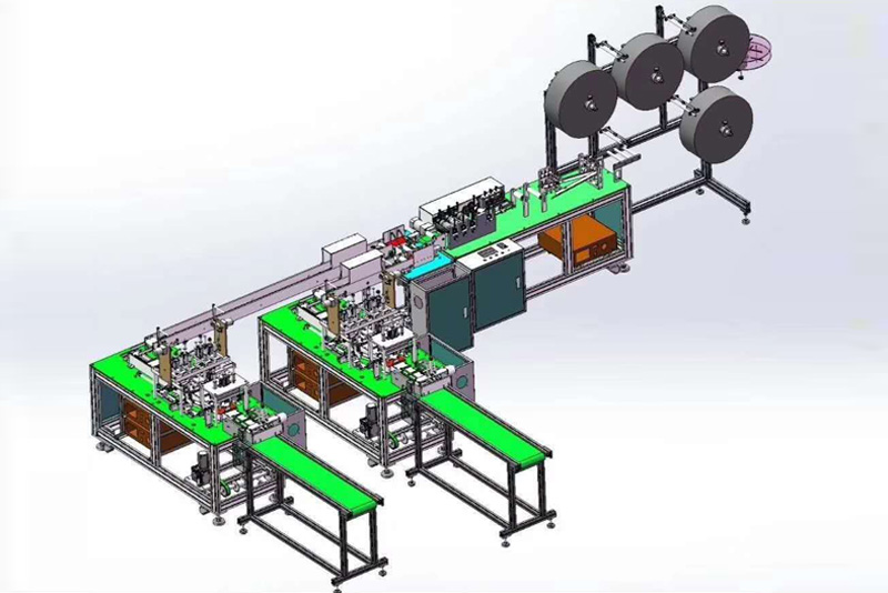 Automatic Face Mask Production Line